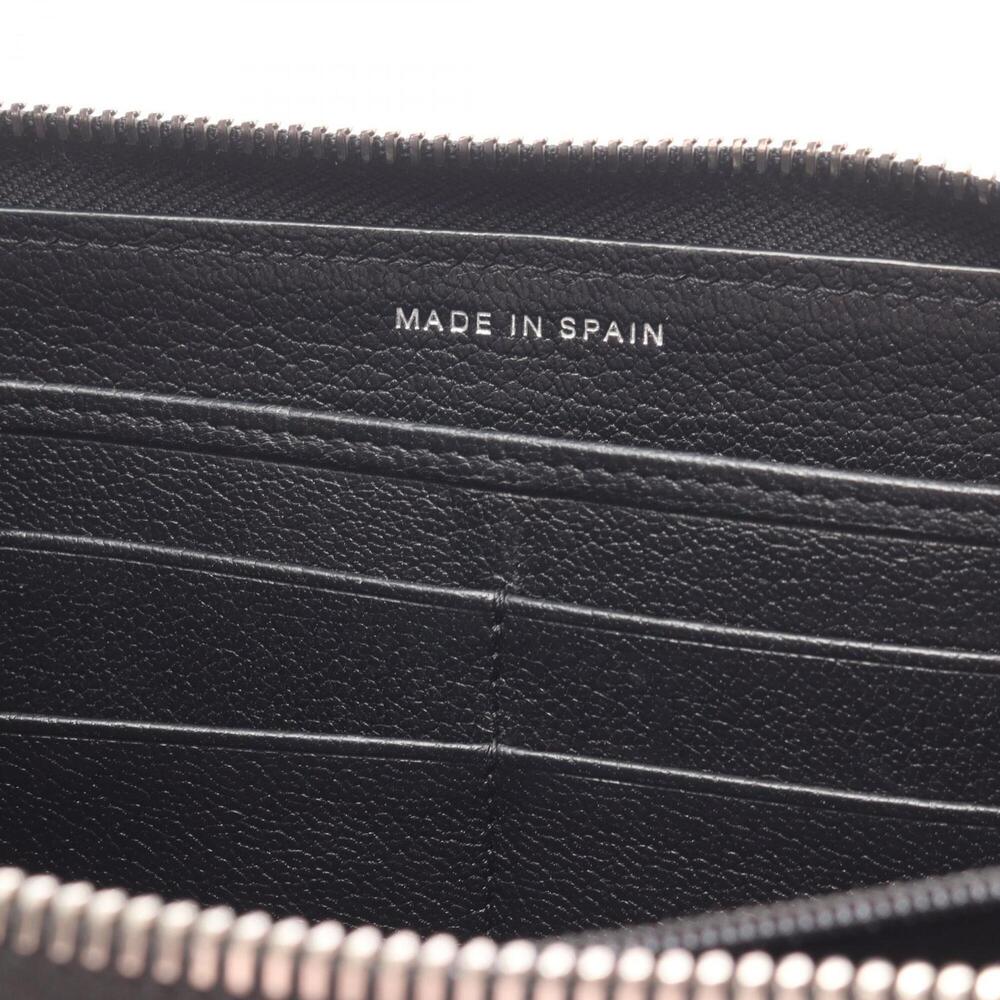CHANEL Authentic Black Leather Logo Wallet - Picture 7 of 14